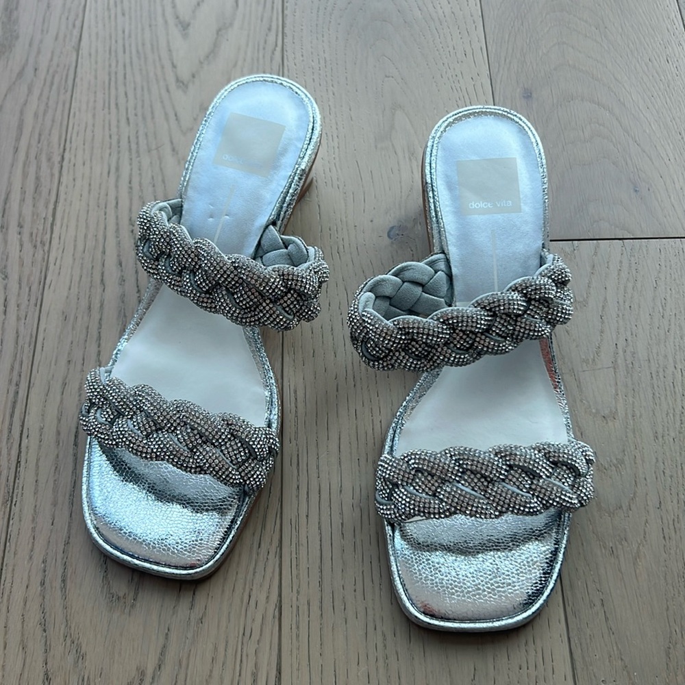 Sparkly sequin heels
